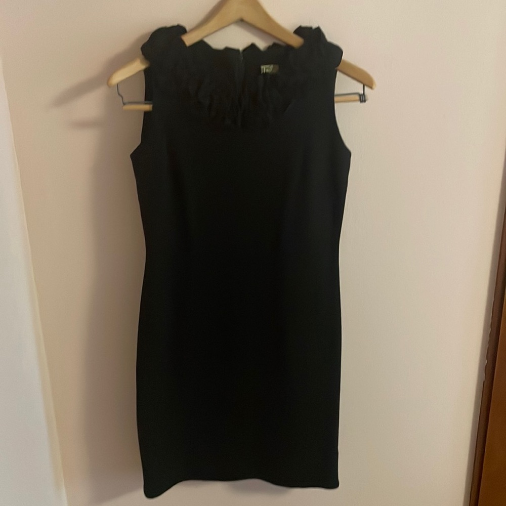Taylor Little Black dress. Mini length, perfect for a cocktail party. Size 2.